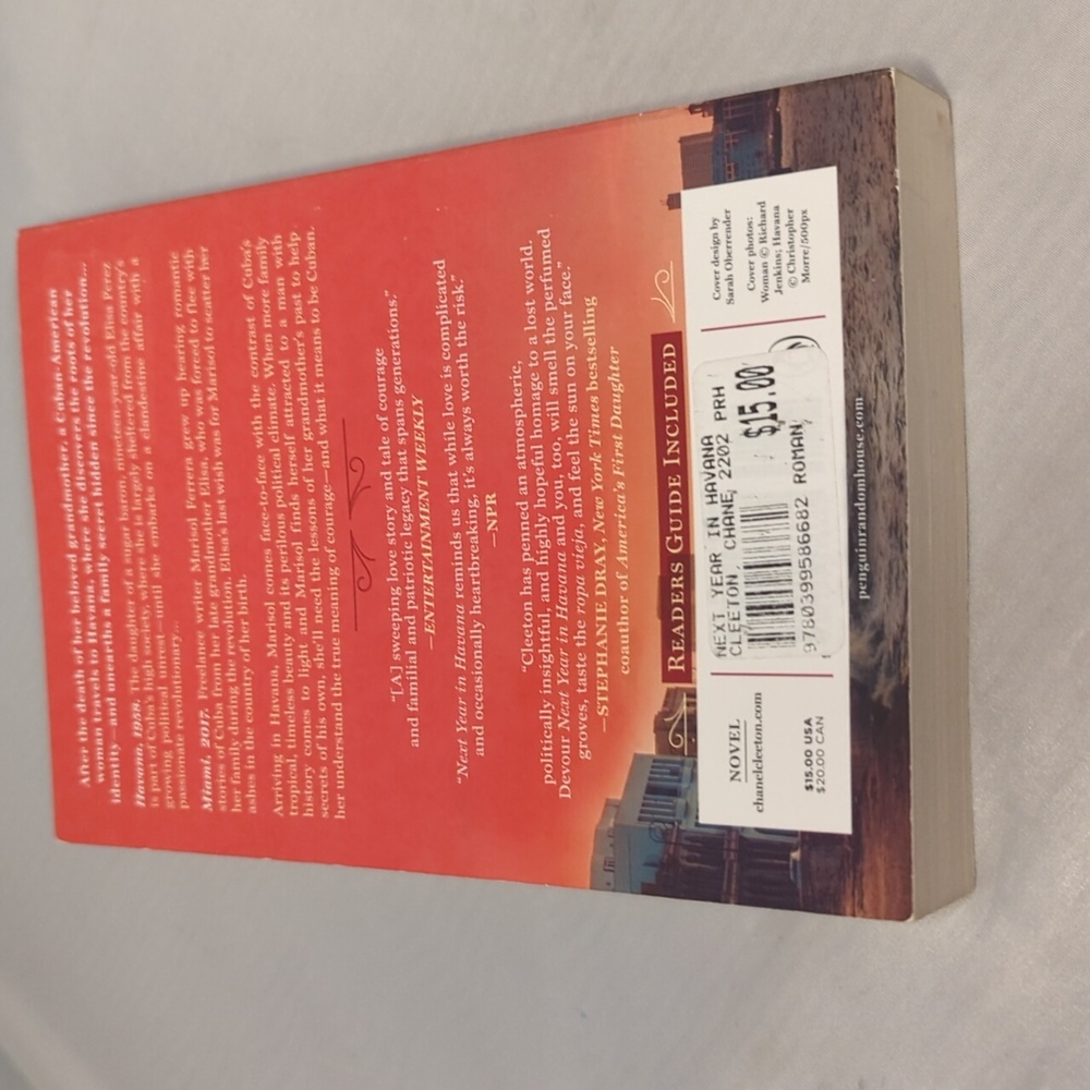 Next Year in Havana by Chanel Cleeton Paperback Reese's Book Club - Picture 3 of 6